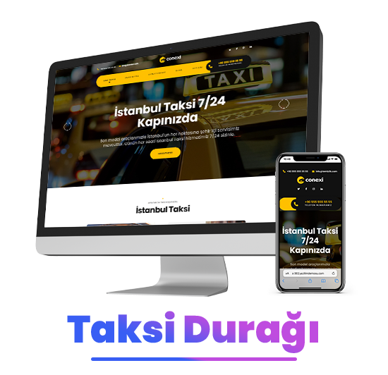 Taksi Durağı Web Sitesi